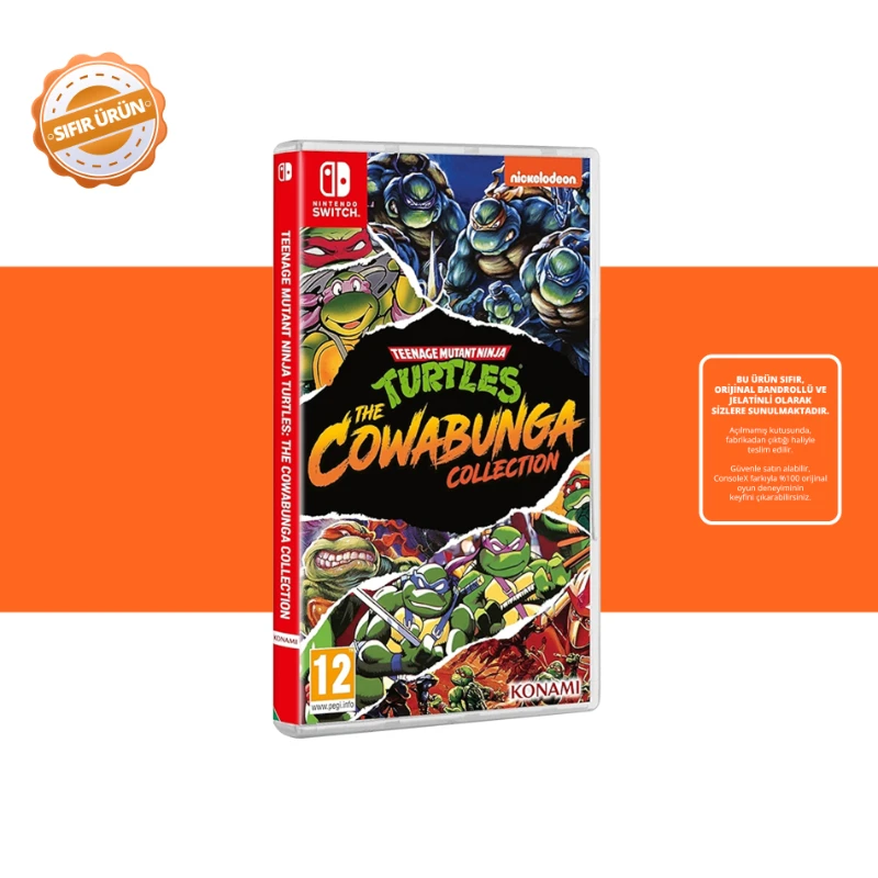 Teenage Mutant Ninja Turtles: The Cowabunga Collection -  Nintendo Switch [SIFIR]