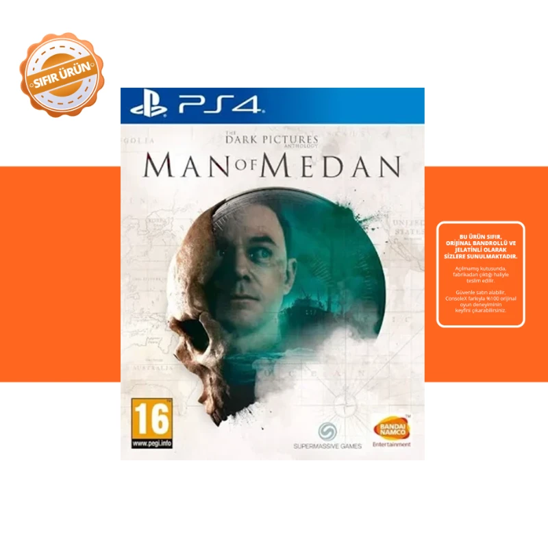 The Dark Pictures Anthology: Man of Medan – PS4 Oyun [SIFIR]