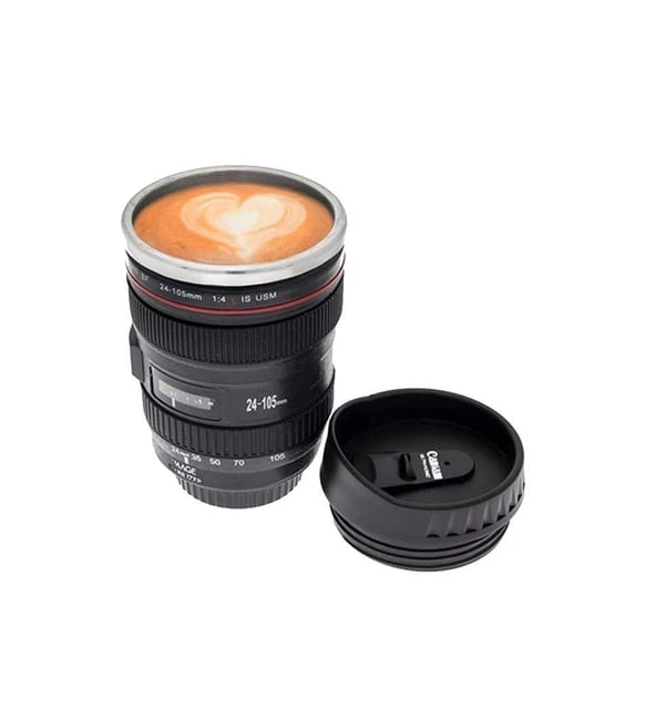 Lens Tasarım Termos Kupa, Çelik İç Yapı, Hediyelik -CL-06