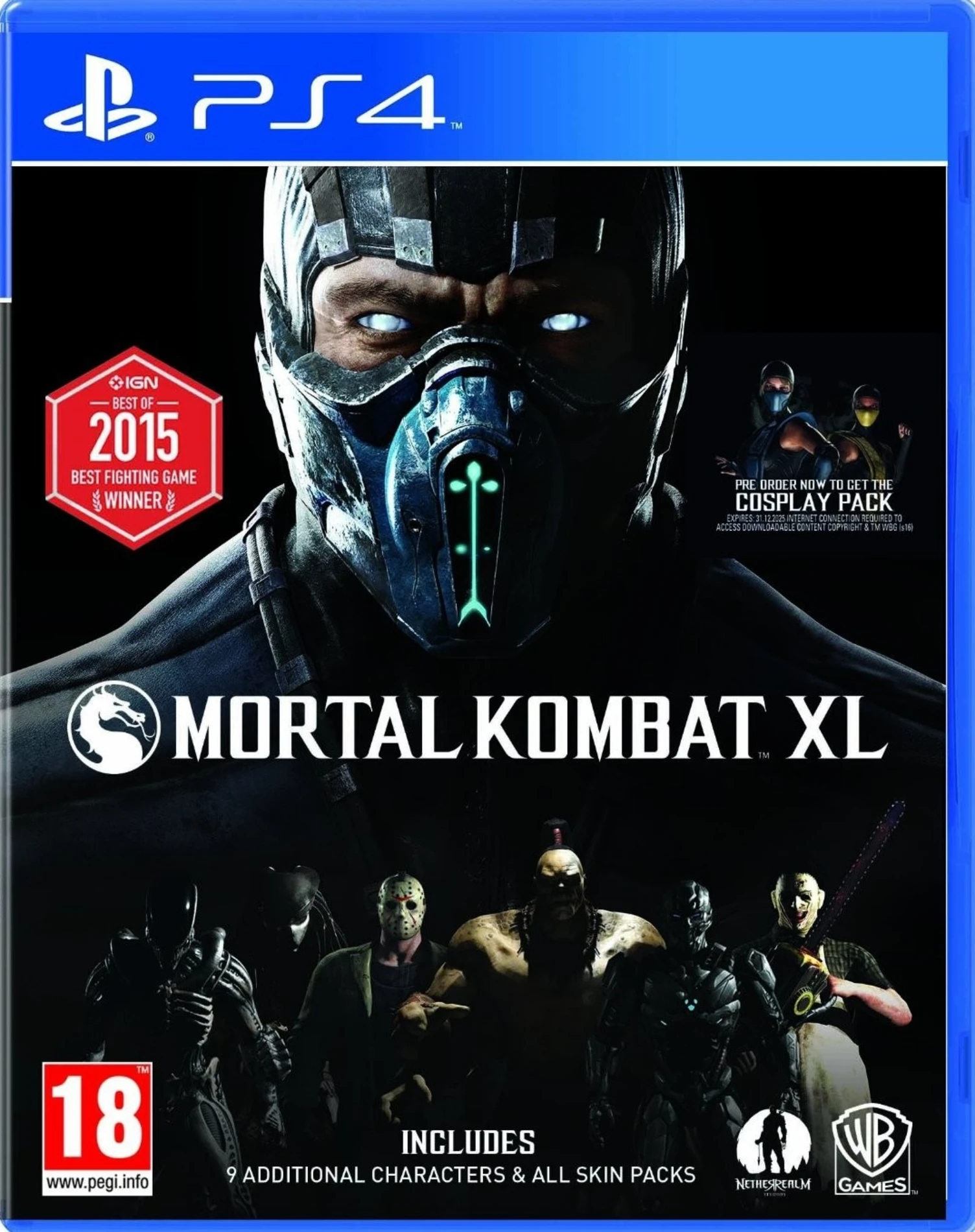 Mortal Kombat XL - Ps4 Oyun [9.00v/11.00v]