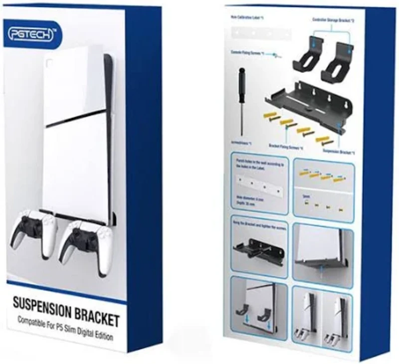 PS5 SLİM / PRO UYUMLU DUVAR ASKI APARATI PGTECH GP-539