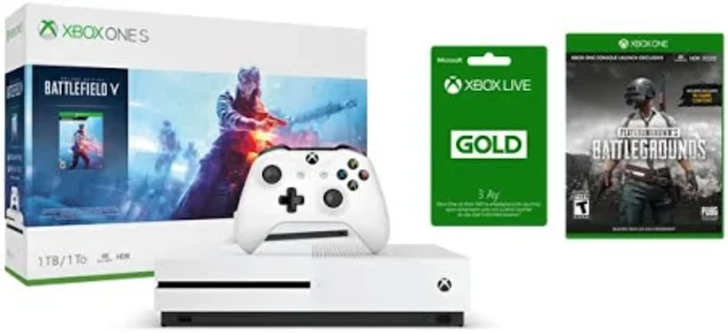 Xbox One S 1 TB - Tek Kol - 4k Ultra Hd Bluray Oyun Konsolu (Yenilenmis)