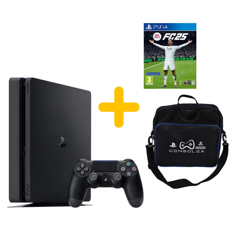 Sony Playstation 4 Slim 500 Gb + FC 25 1 Adet V2 Kol - PS4 (yenilenmis)