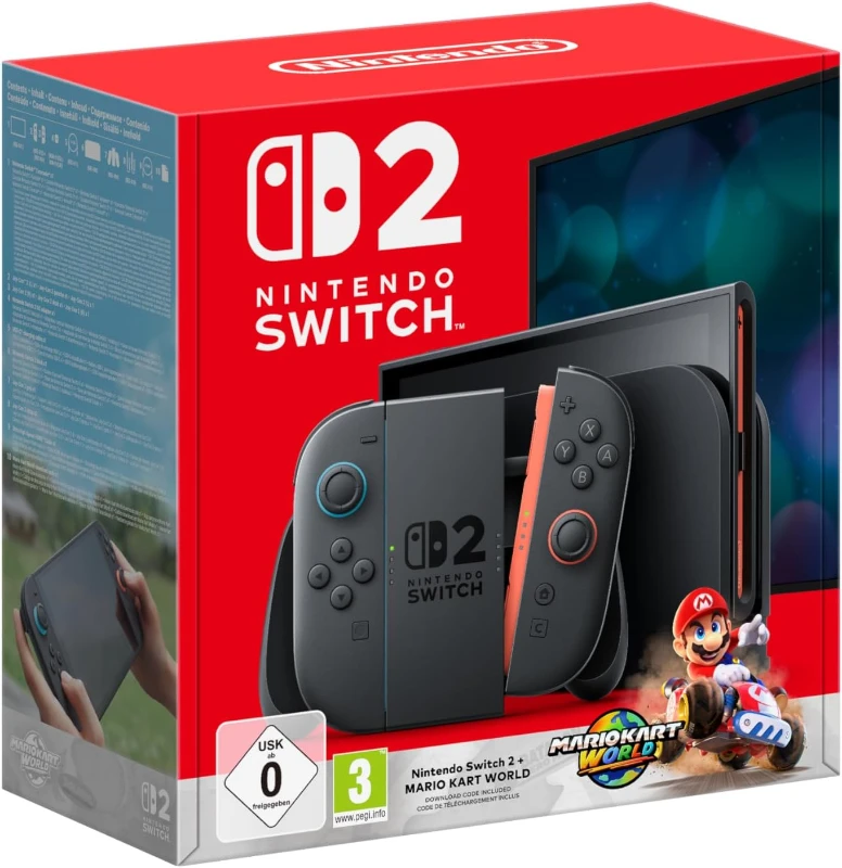 Nintendo Switch 2 + Mario Kart World – Özel Paket!