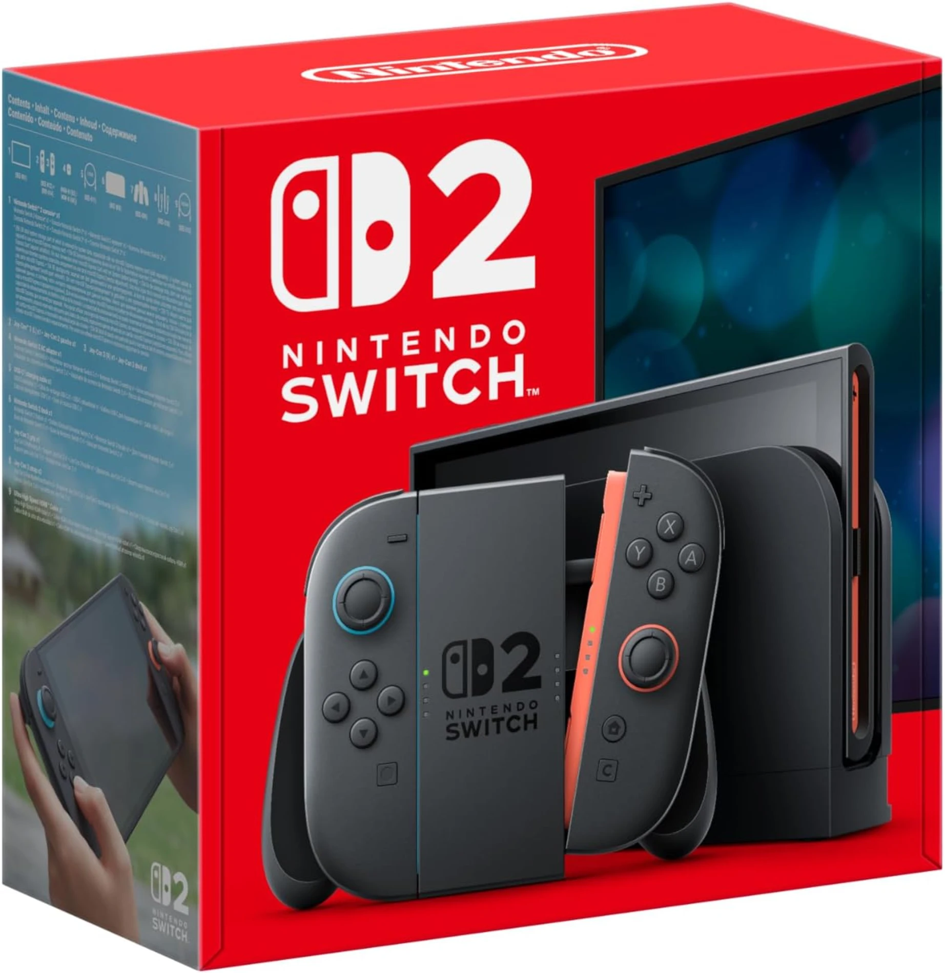 Nintendo Switch 2 - Standart Edition Mavi Kırmızı