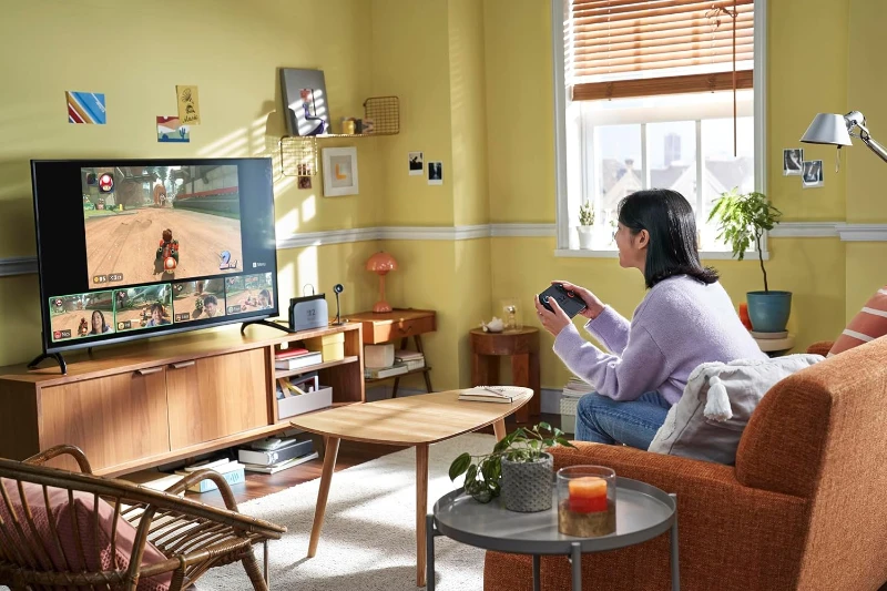 N. Switch 2 Standart Edition Mavi Kırmızı ConsoleX Taşıma Çantası Hediyeli