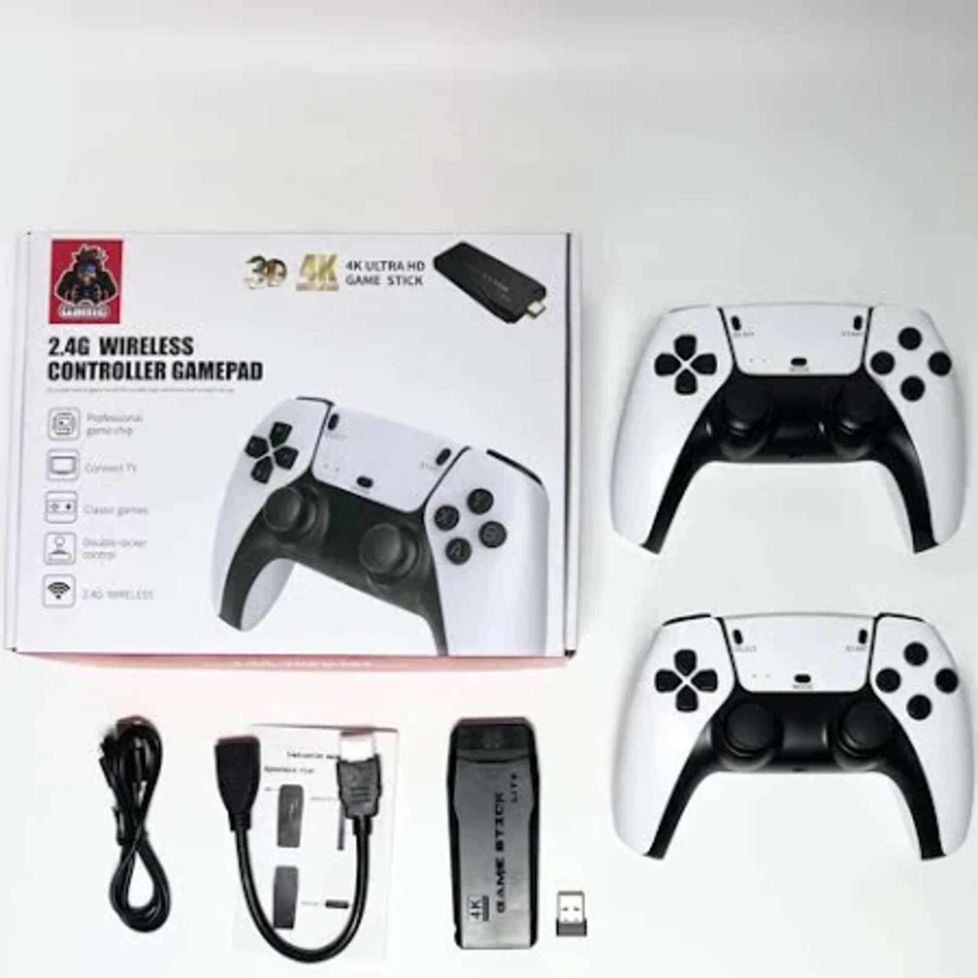 2.4G Wireless Controller Gamepad M8 Pro - Retro Oyun Konsolu