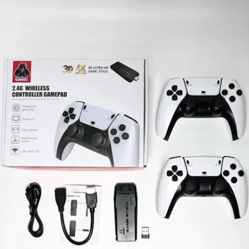 2.4G Wireless Controller Gamepad M8 Pro - Retro Oyun Konsolu