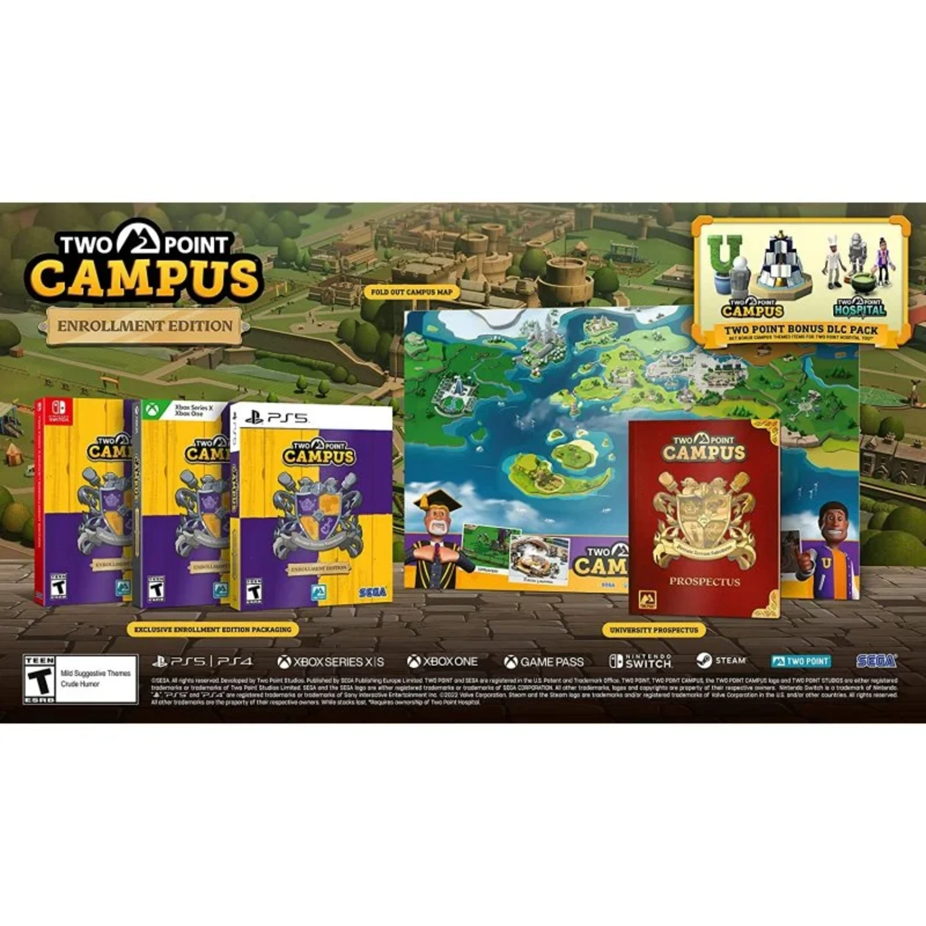 [2.EL] Two Point Campus – Enrolment Edition Koleksiyon - PS5 Oyun