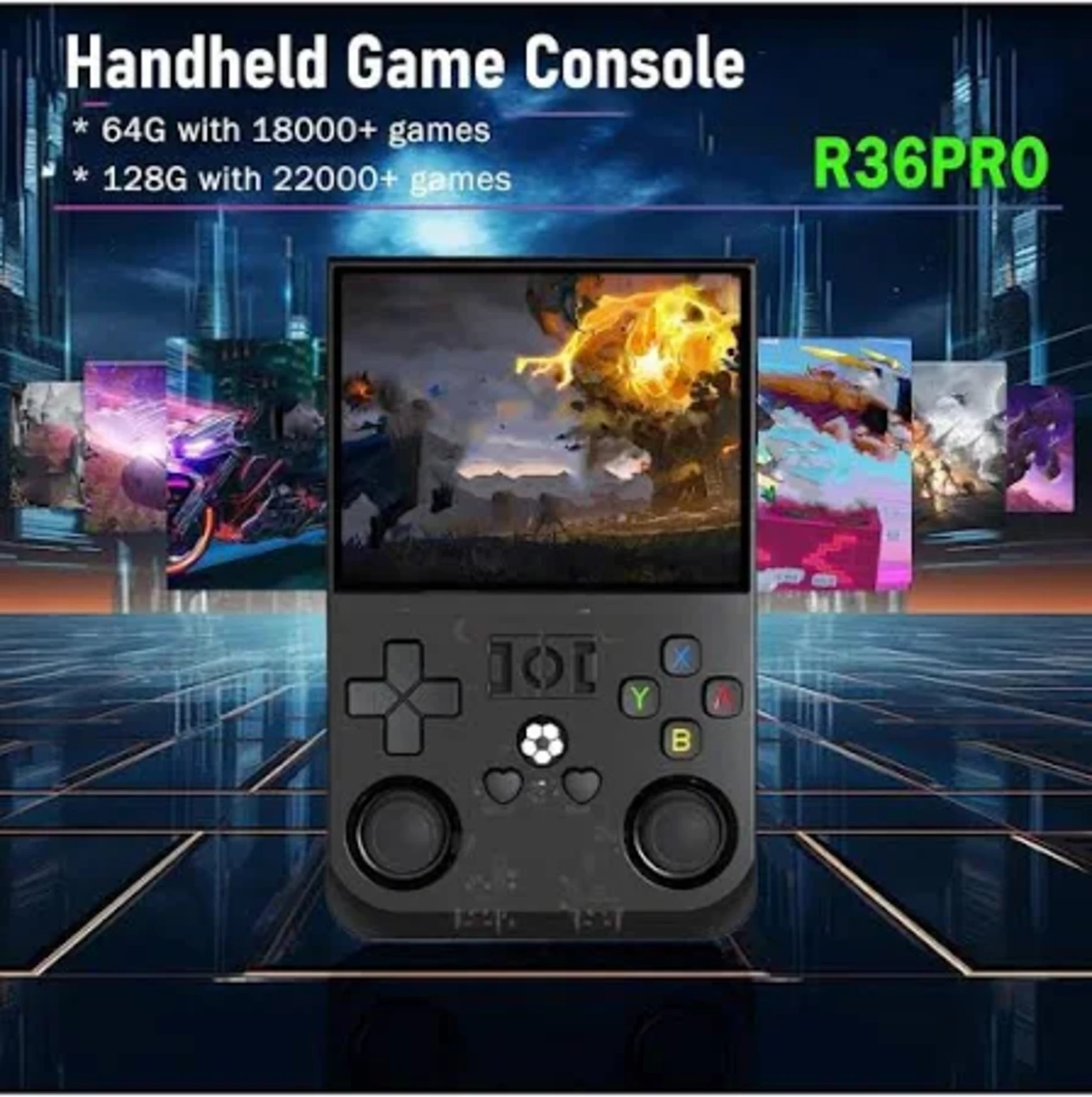 R36 Pro Retro Oyun Konsolu