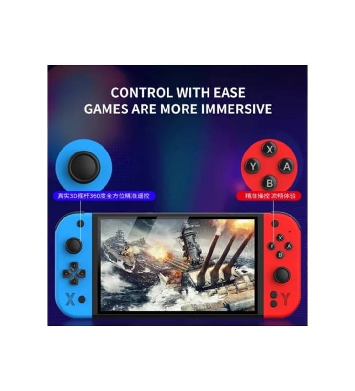 Video Game G90 Retro Oyun Konsolu – 7″ IPS HD Ekran – 30+ Emülatör ve HDMI Çıkışlı