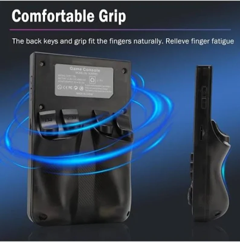 R36 Pro Retro Oyun Konsolu – 3,5″ IPS Ekran – 30.000+ Klasik Oyun - Taşınabilir- Siyah