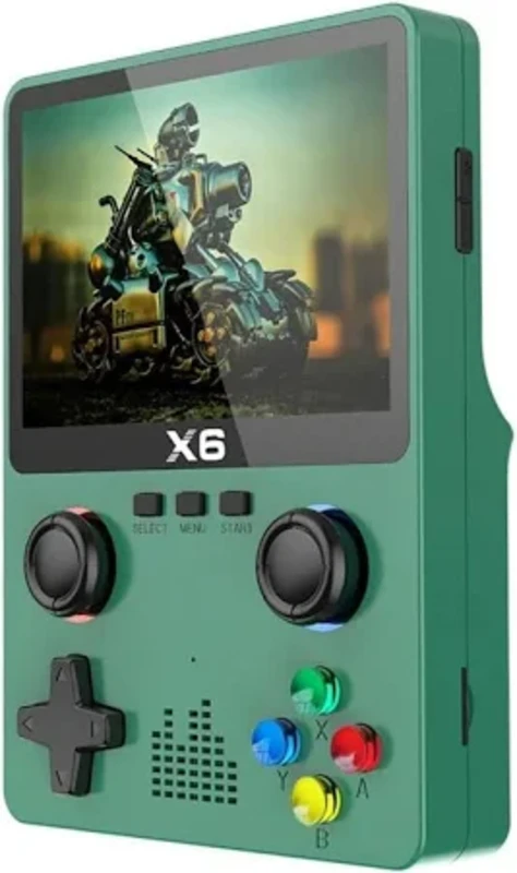X6 – Taşınabilir Retro Oyun Konsolu | 10.000 Yüklü Oyun – HD Game Stick -BEYAZ