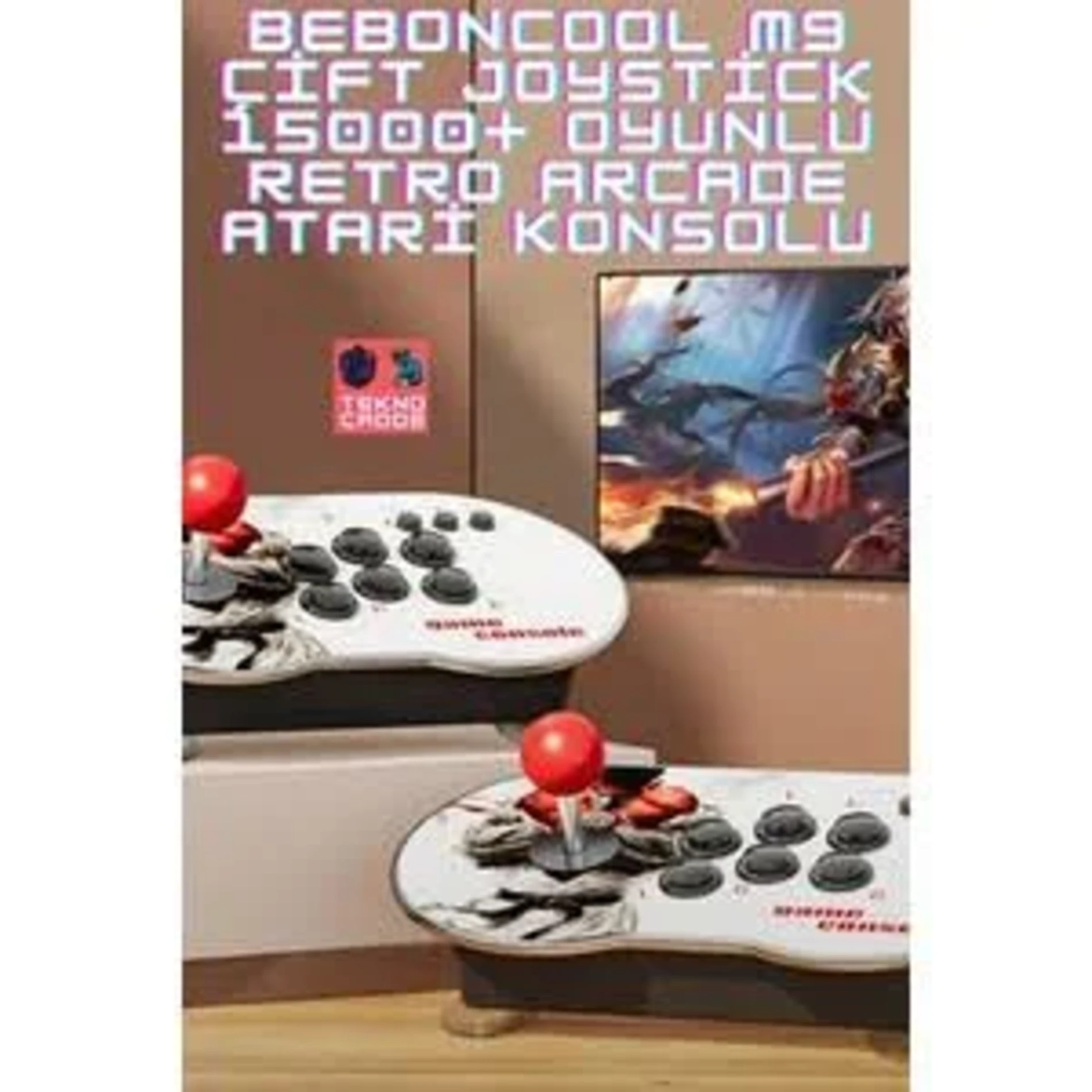 M9 Retro Oyun Konsolu | 10.000 Klasik Oyun | 2 Gamepad + HDMI Bağlantı