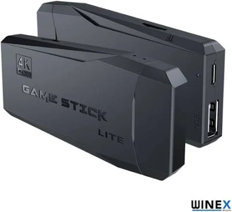 4K HD M8 Retro Game Stick – 5742 Atari Oyunu – HDMI Tak Çalıştır – 2 Kablosuz Gamepad