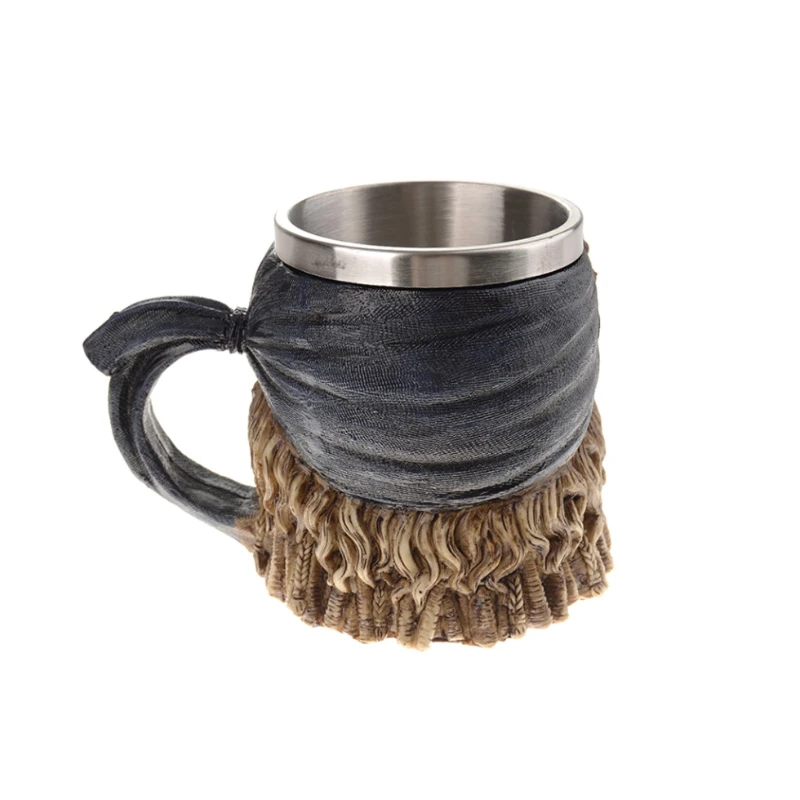 Korsan Kuru Kafa Modelli Metal Kupa CL-220013