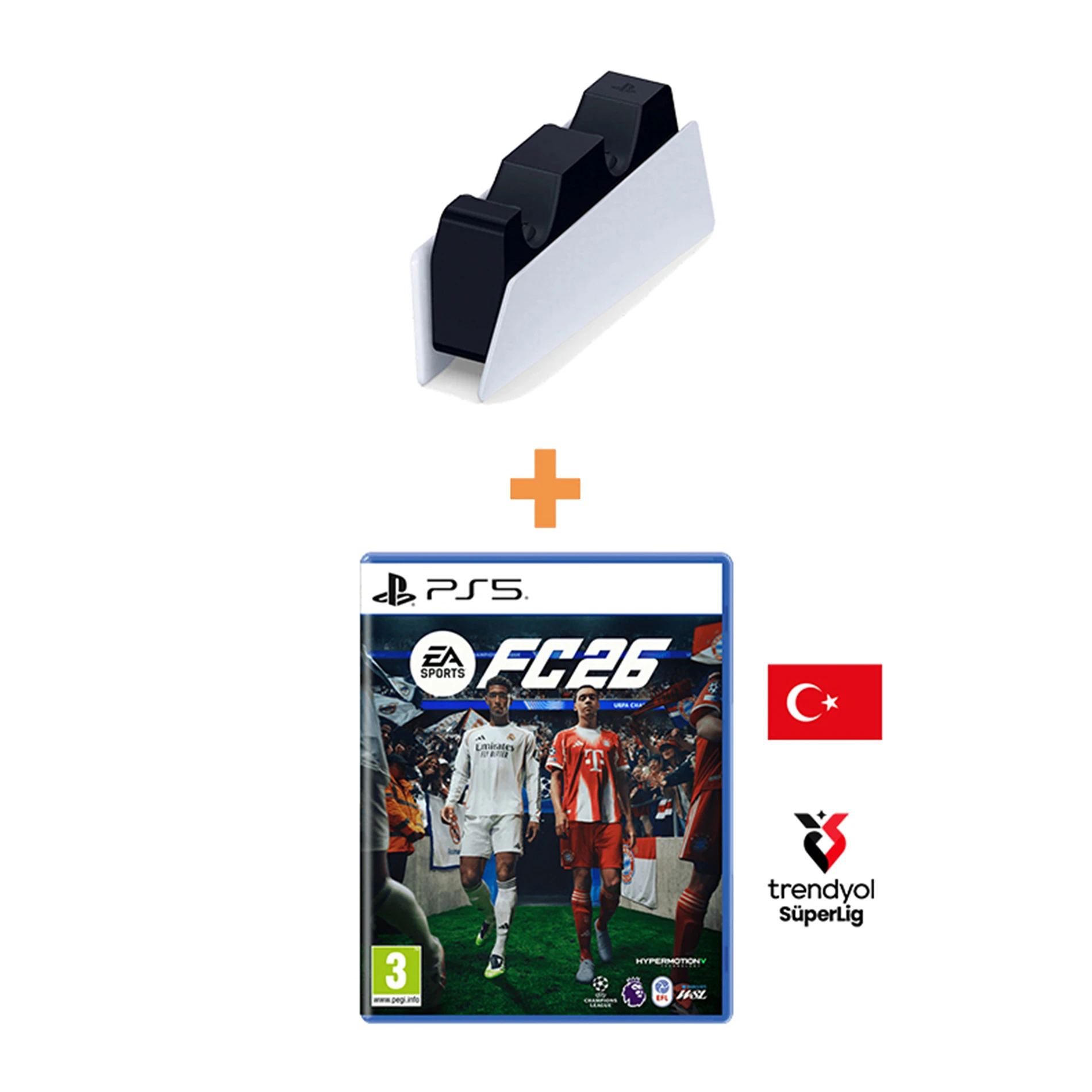 FC 26 (FIFA 26) – PlayStation 5 [SIFIR] + Şarj İstasyonu