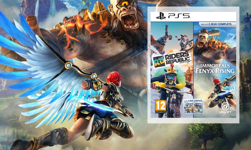 Riders Republic / Immortals Fenyx Rising — PS5 özel kutulu versiyon
