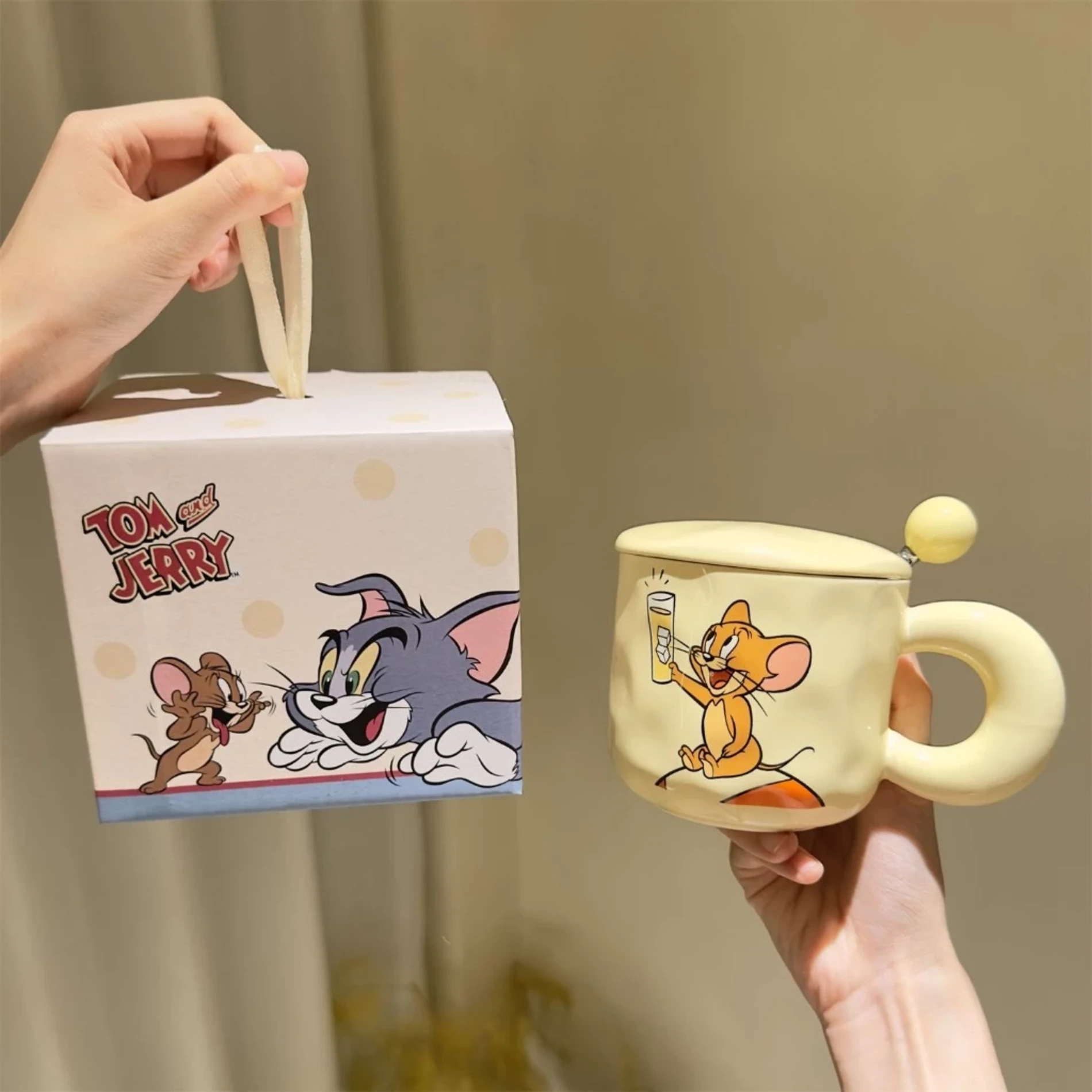 Tom & Jerry Seramik Bardak (CL-K15)