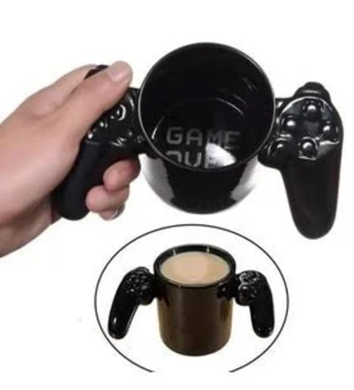 3D Tasarım Game Over Kupa Bardak – Joystick Kulplu CL-K3 | ConsoleX Lisanslı Ürün