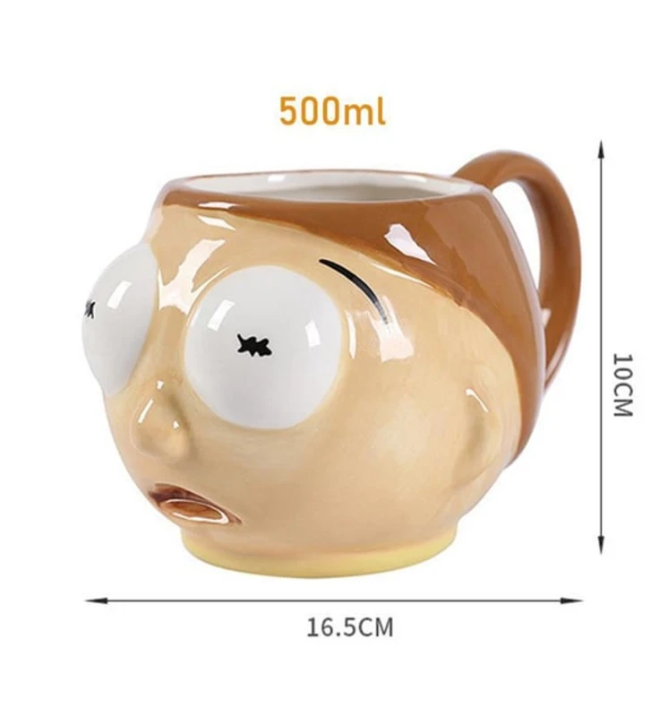 Rick and Morty Morty 3D Seramik Fincan CL-K8 – ConsoleX Orijinal Lisanslı Ürün