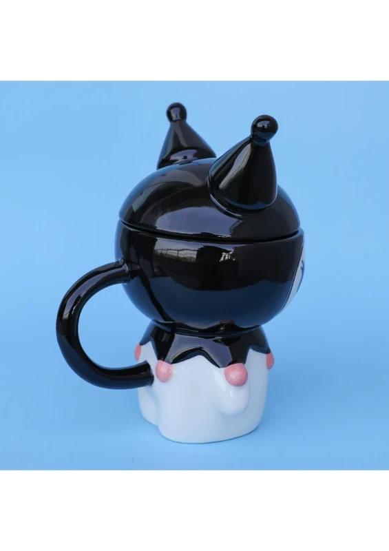 Sanrio Kuromi Kapaklı Seramik Kupa CL-FG6 – ConsoleX Orijinal Ürün