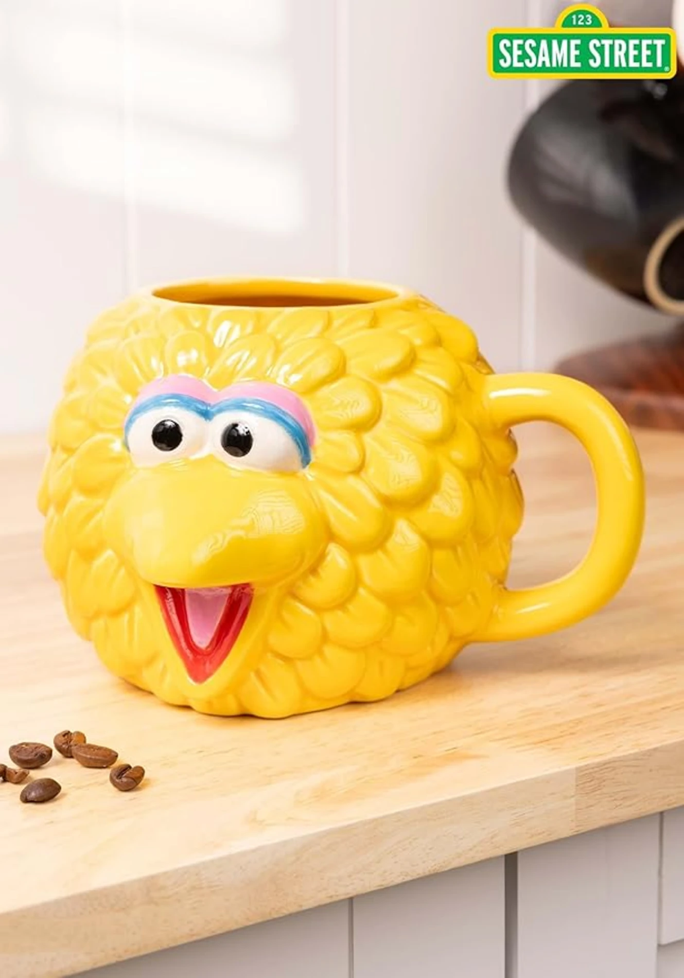 Sesame Street Big Bird 3D Kupa Bardak CL-K42