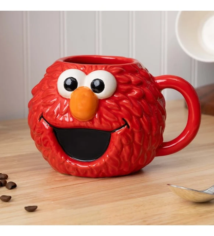 Sesame Street Elmo 3D Seramik Kupa Bardak CL-K43