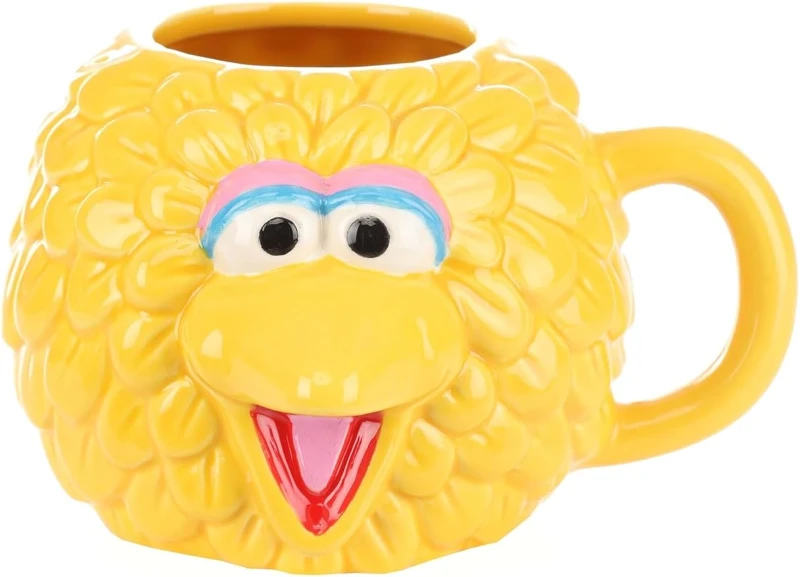 Sesame Street Big Bird 3D Kupa Bardak CL-K42