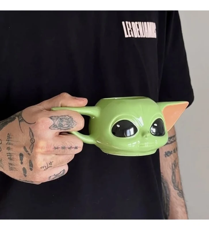 Star Wars Baby Yoda 3D Seramik Kupa 300 ml CL-K2 – ConsoleX Ürün