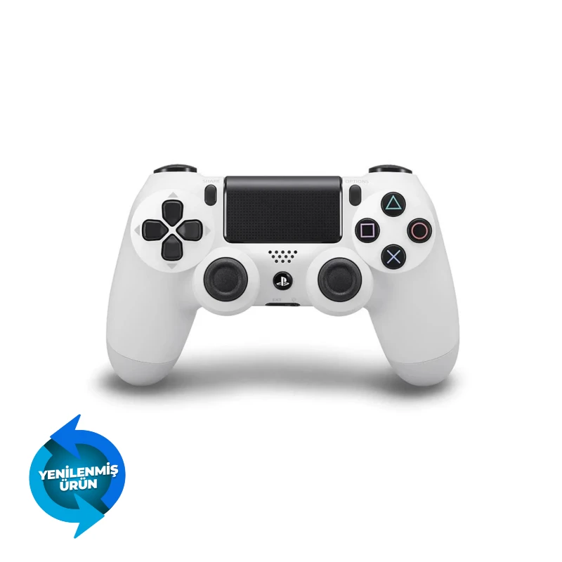 Sony DualShock 4 Kablosuz Kumanda Controller Kol – Beyaz (Yenilenmiş)