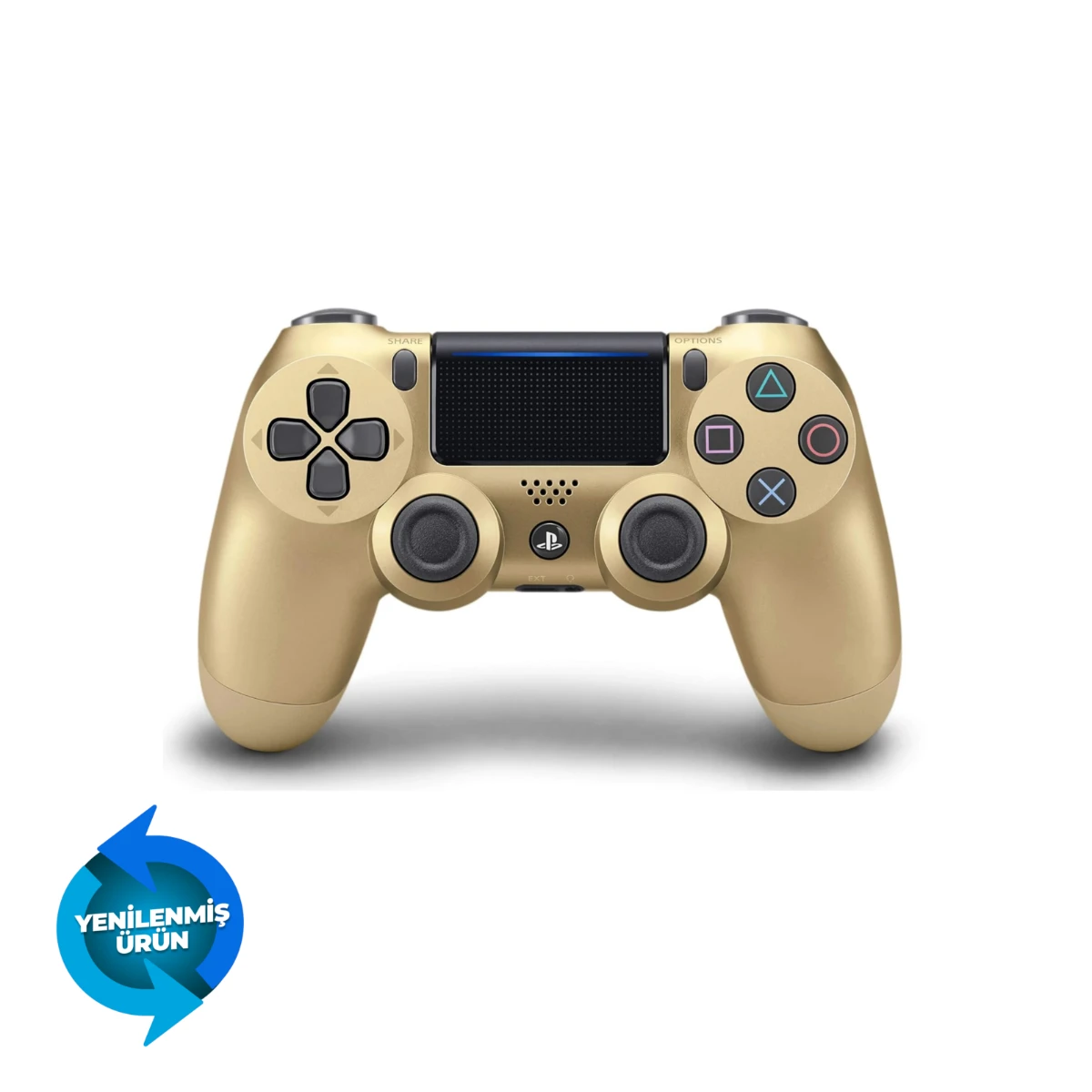 Sony DualShock 4 PS4 Kablosuz Oyun Kumandası – Altın (Yenilenmiş)