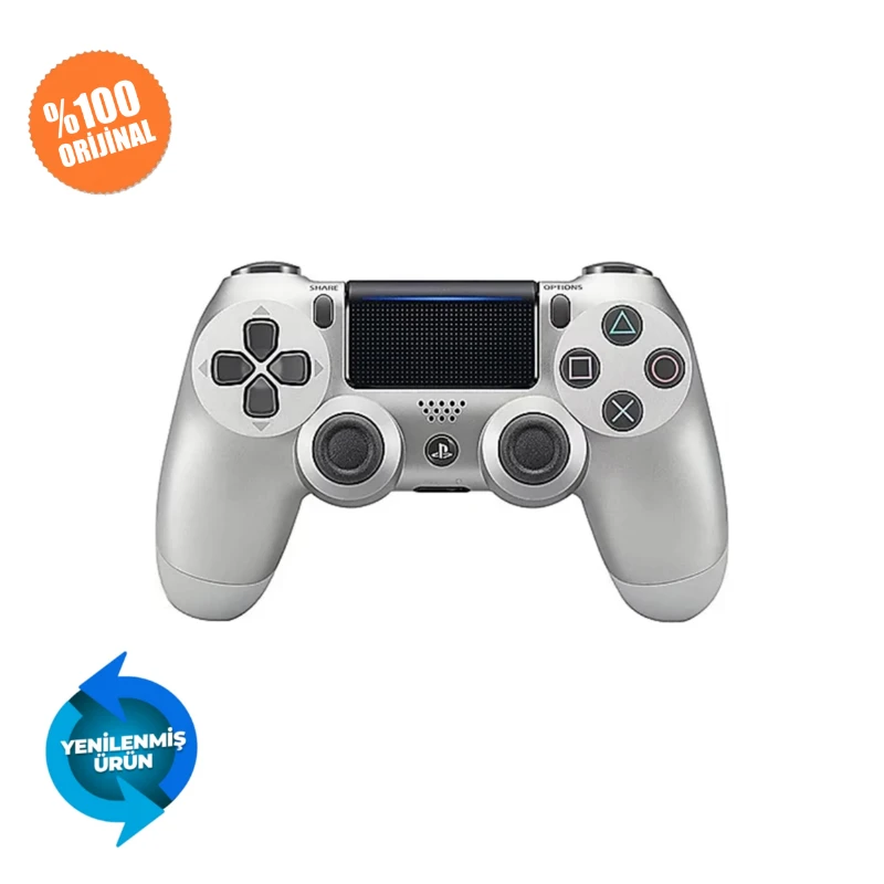 Sony DualShock 4 PS4 Kablosuz Oyun Kumandası – Gri (Yenilenmiş)