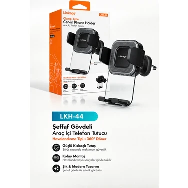 Linkage LKH-44 Clamp Tipi Araç İçi Telefon Tutucu