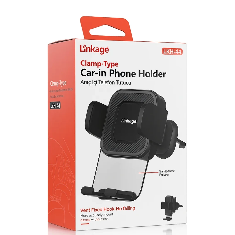 Linkage LKH-44 Clamp Tipi Araç İçi Telefon Tutucu