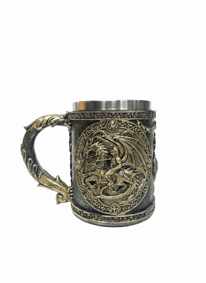 Steampunk Kafatası Tasarımlı Kupa Bardak  CLB-00