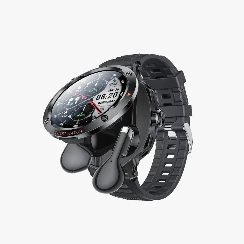 Yesido IO50 2-IN-1 Smart Watch & Earbuds – Dahili Kulaklıklı Akıllı Saat