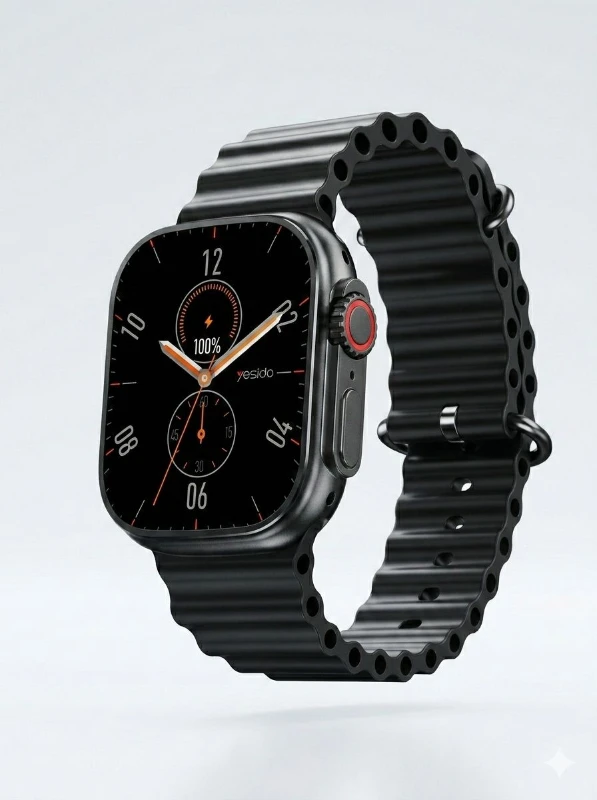 Yesido IO21 Smart Watch Akıllı Saat – 5 Kordonlu – NFC – BT Arama – IPX4 - 1.96 inç