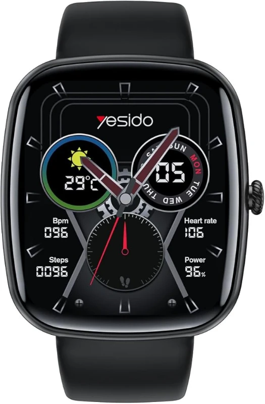 Yesido IO27 Smart Watch Akıllı Saat – 5 Kordonlu – NFC – BT Arama – IPX4 - 2.02 inç