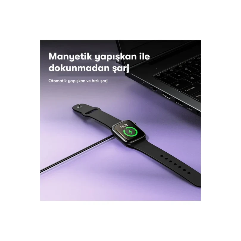 Yesido IO17 1.89” IP68 Su Geçirmez Konuşmalı Akıllı Saat – Siyah