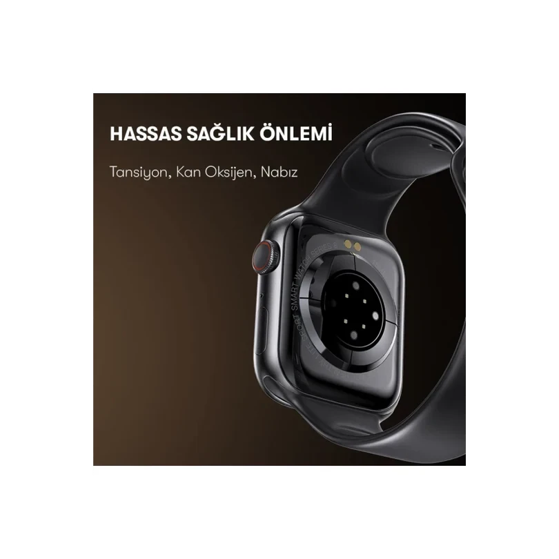 Yesido IO17 1.89” IP68 Su Geçirmez Konuşmalı Akıllı Saat – Siyah