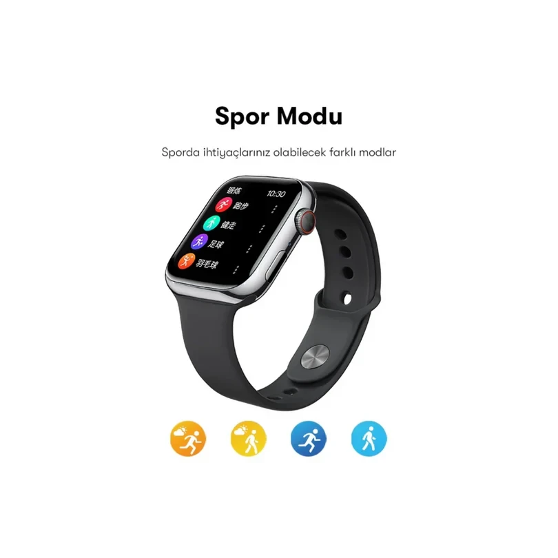 Yesido IO18 1.89” IP68 Su Geçirmez Konuşmalı Akıllı Saat – Siyah