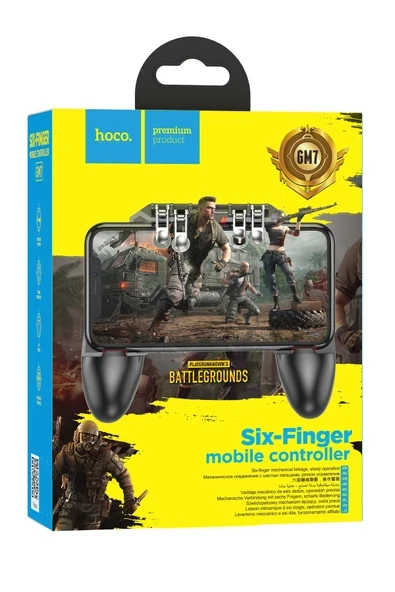 Hoco GM7 Six Finger Mobile Controller PUBG Tetikli Oyun Aparatı