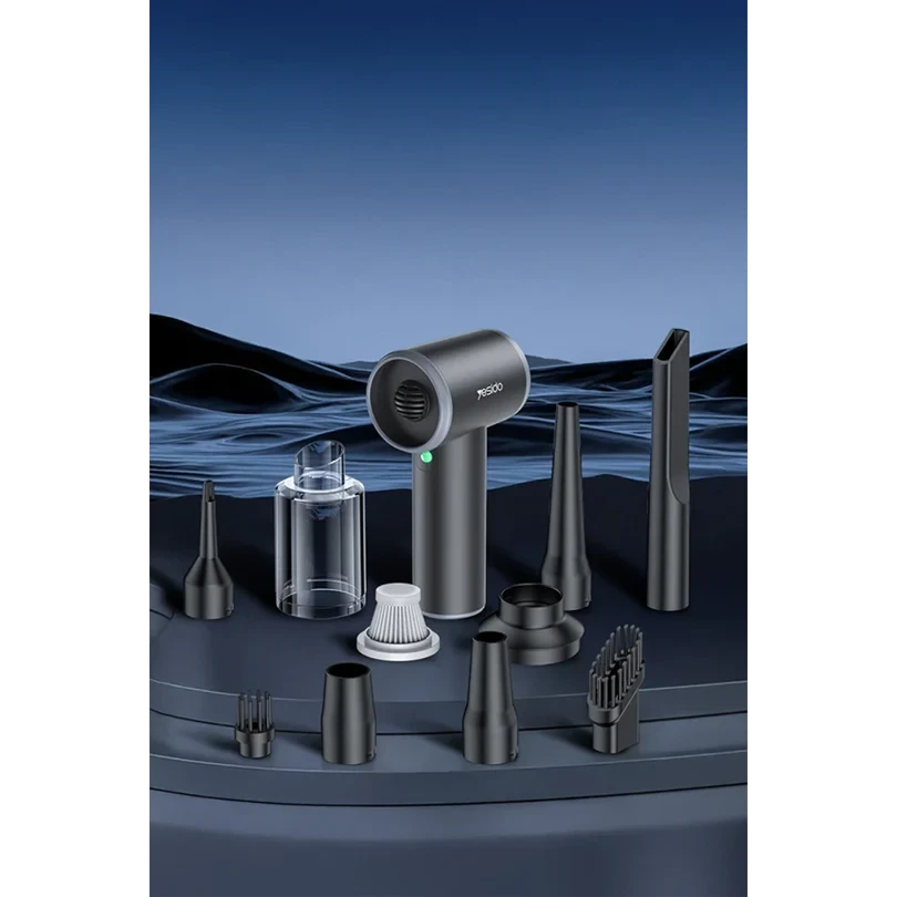 Yesido VC15 95W 9000Pa Araç İçi Süpürge & Üfleme Fonksiyonlu – Siyah