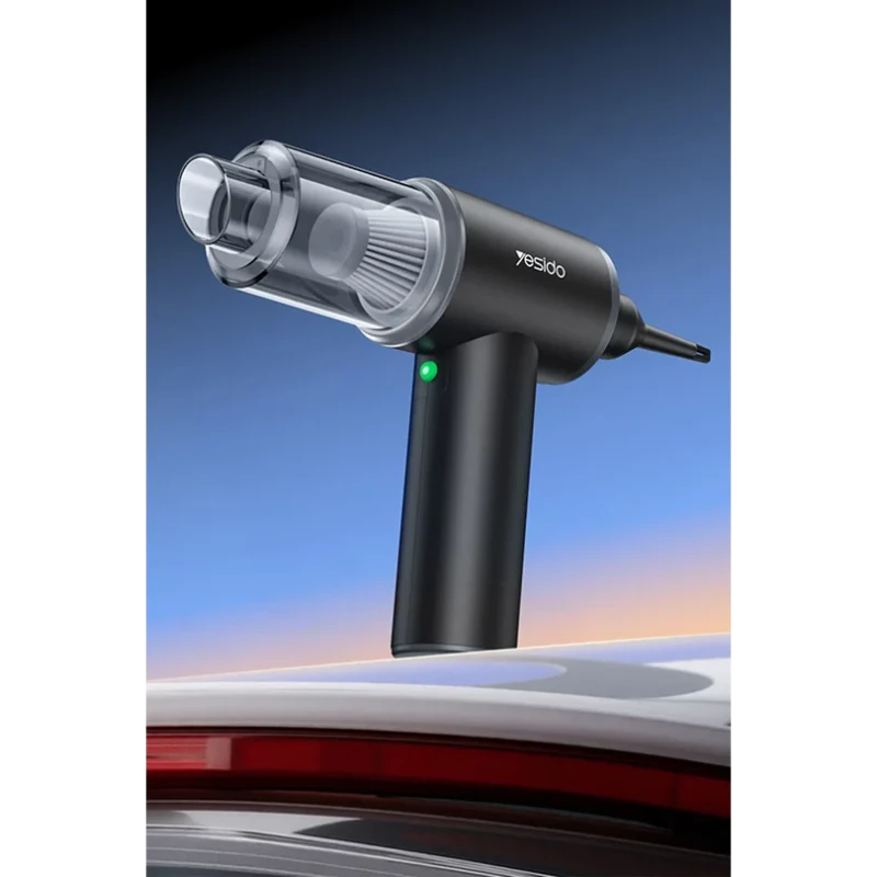 Yesido VC15 95W 9000Pa Araç İçi Süpürge & Üfleme Fonksiyonlu – Siyah
