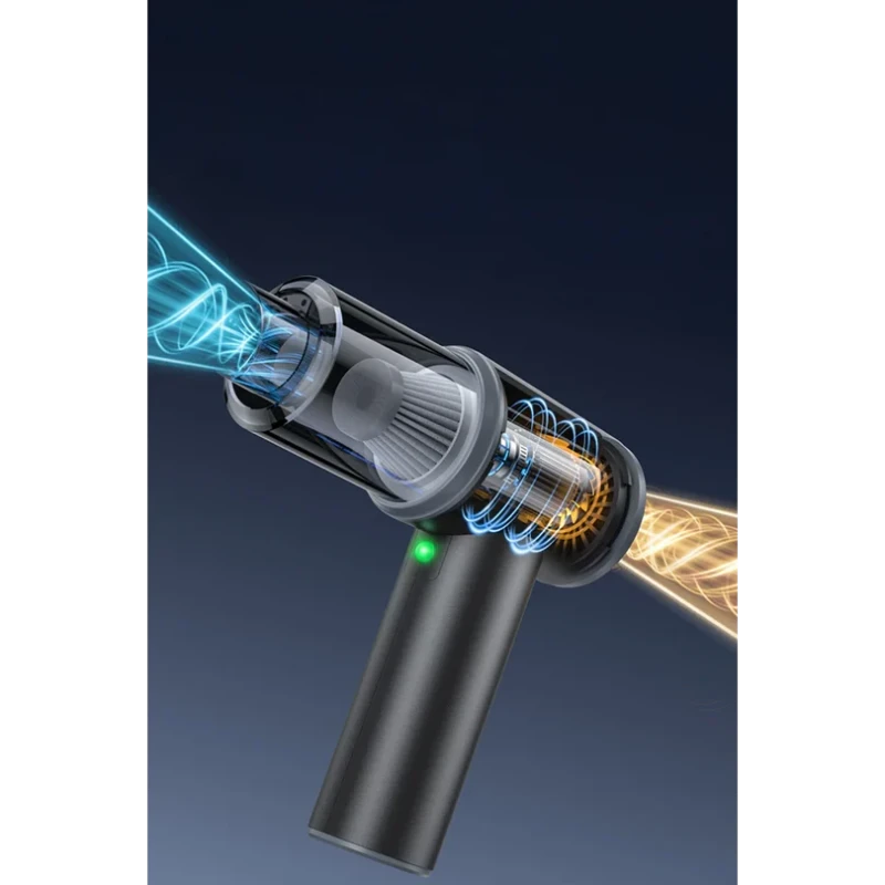 Yesido VC15 95W 9000Pa Araç İçi Süpürge & Üfleme Fonksiyonlu – Siyah