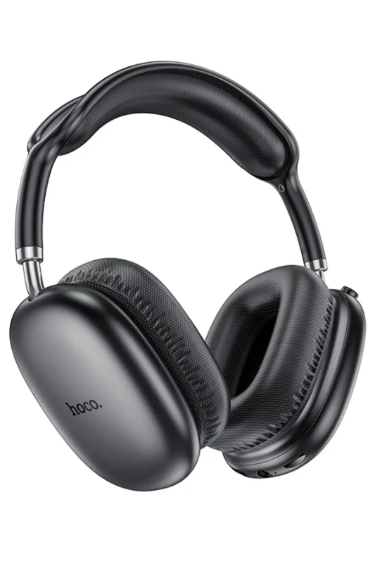 Hoco W35 Air Triumph Bluetooth Kulaklık Aux Destekli – Siyah