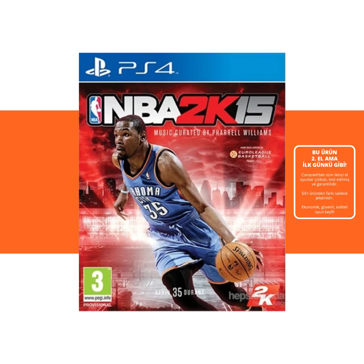 [2.EL] NBA2K15 -PS4 Oyun