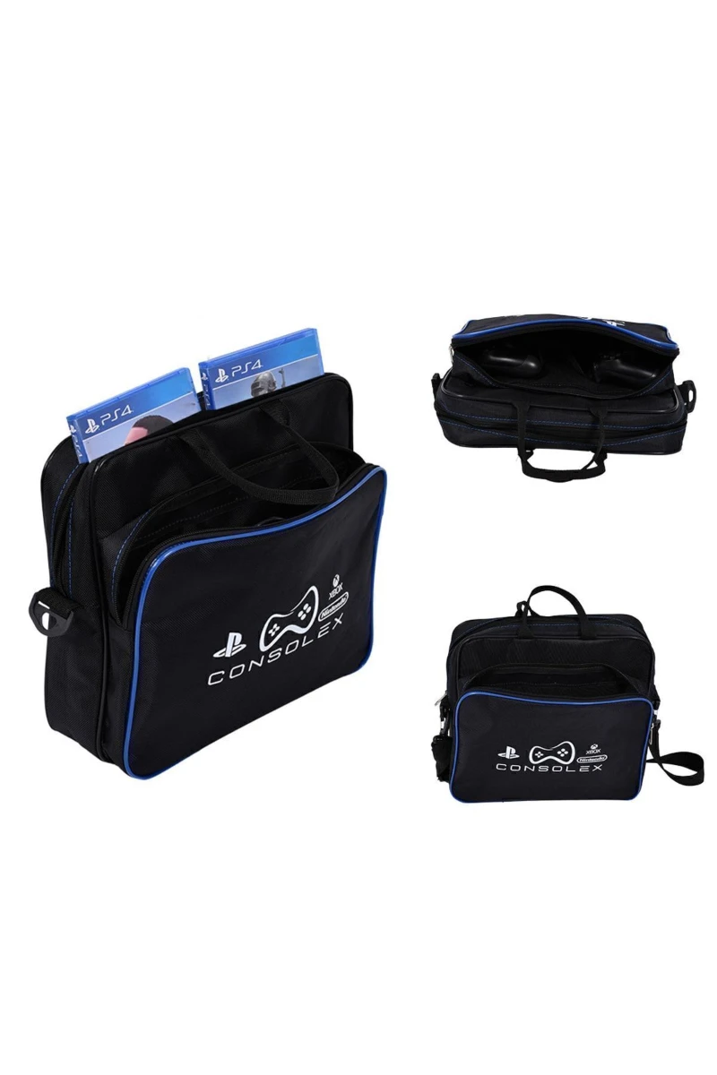 Sony PlayStation 4 Standart 500 GB + 10 Dijital Oyun + Tek Kol + ConsoleX Çanta (Yenilenmiş)