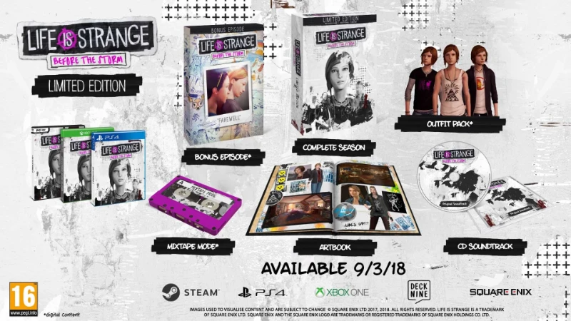 Life is Strange Before The Storm Limited Edition PS4 Oyun [SIFIR]